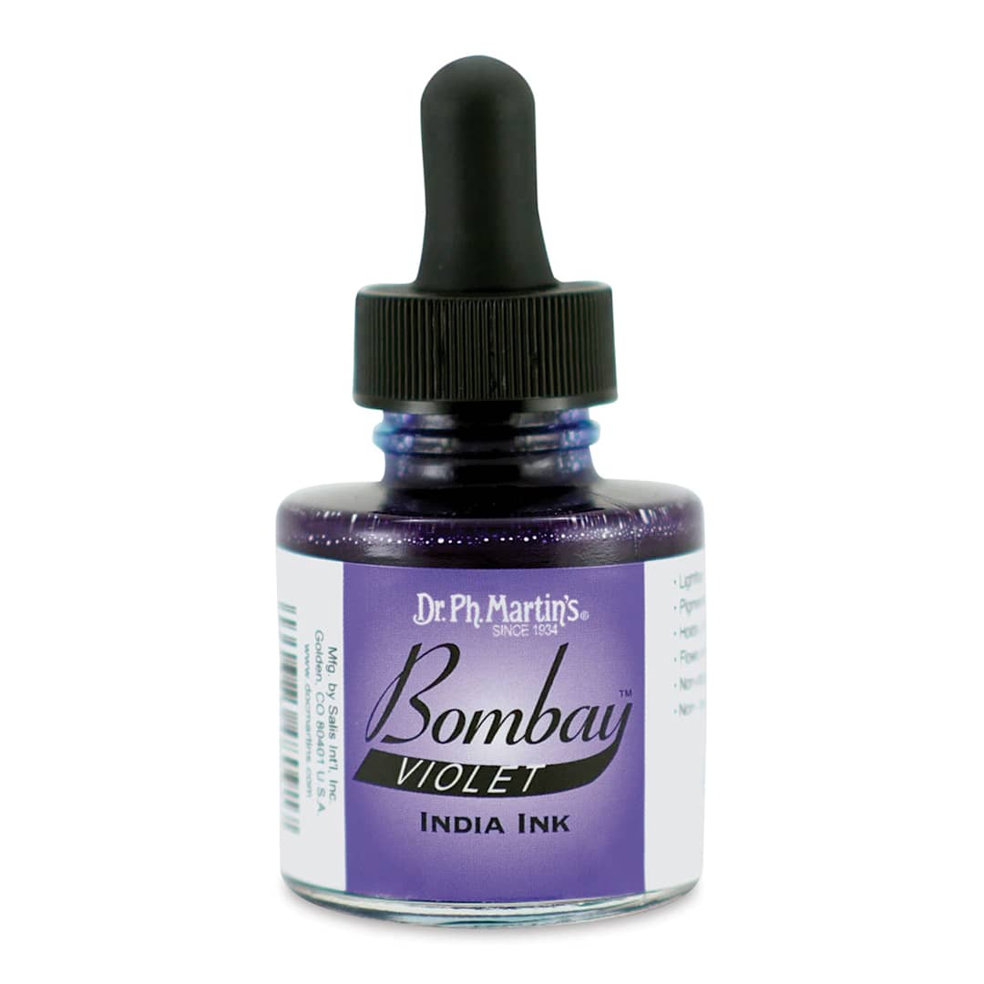 Open in modal - Dr. Ph. Martin's Bombay India Ink - 1 oz, Violet