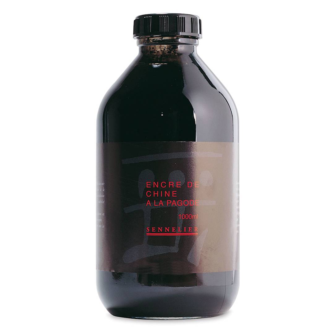 Open in modal - Sennelier India Ink - 1 L, China Black
