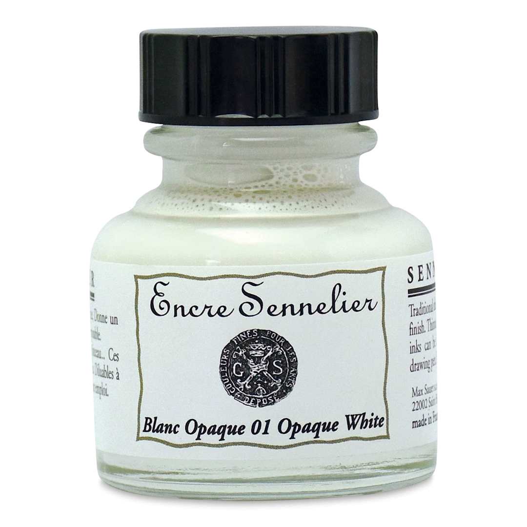 Open in modal - Sennelier Shellac Ink - 30 ml, Opaque White