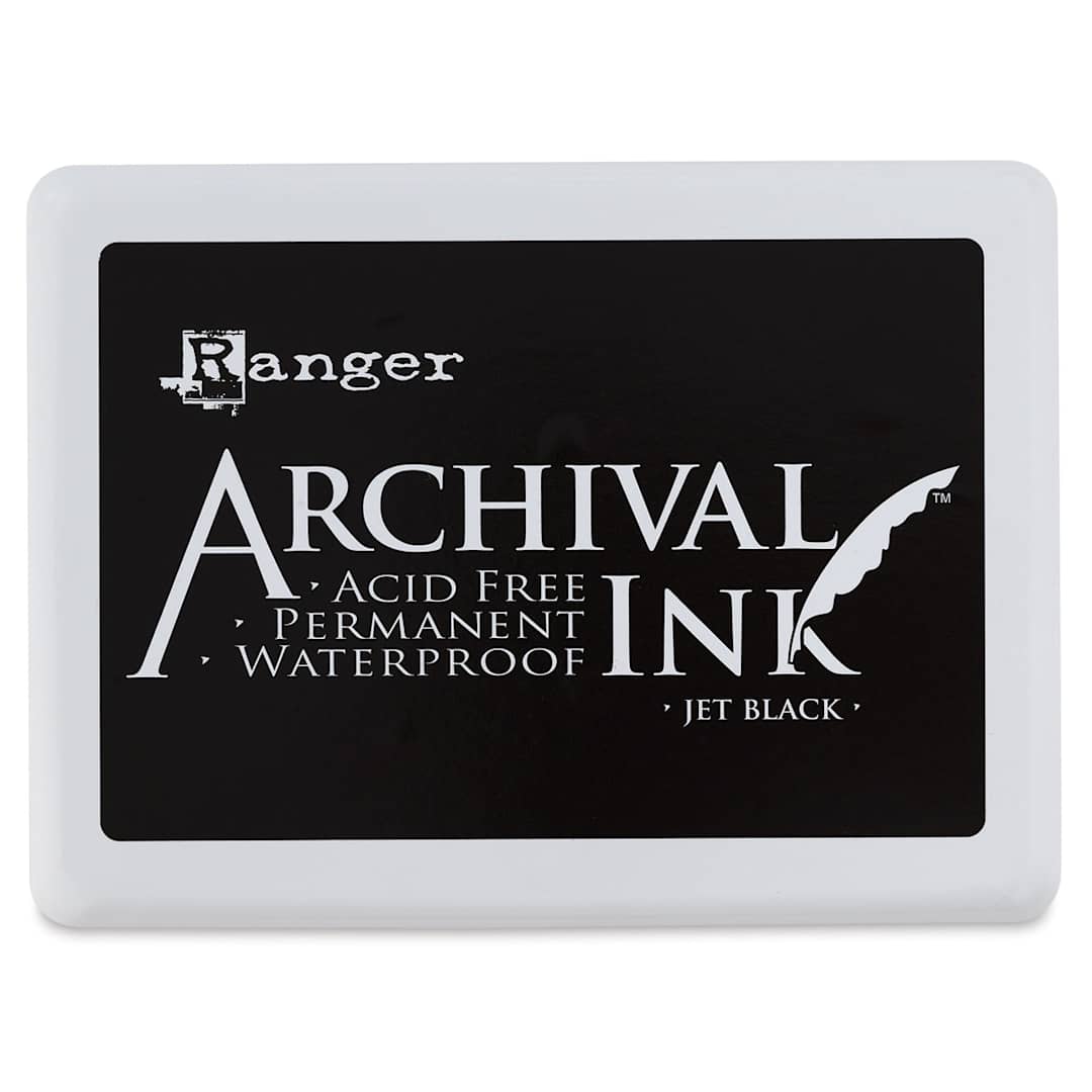 Open in modal - Ranger Archival Ink Pad - Jumbo, Jet Black