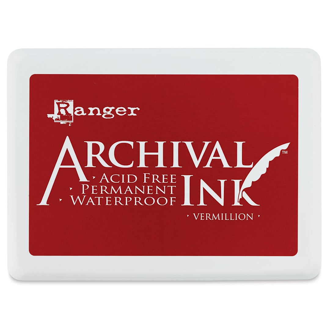 Open in modal - Ranger Archival Ink Pad - Jumbo, Vermillion