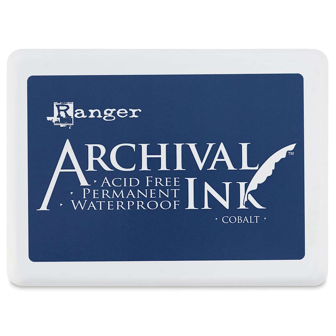 Open in modal - Ranger Archival Ink Pad - Jumbo, Cobalt