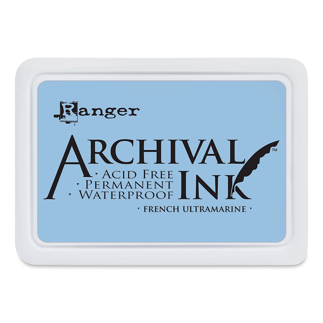 Open in modal - Ranger Archival Ink Pad - French Ultramarine