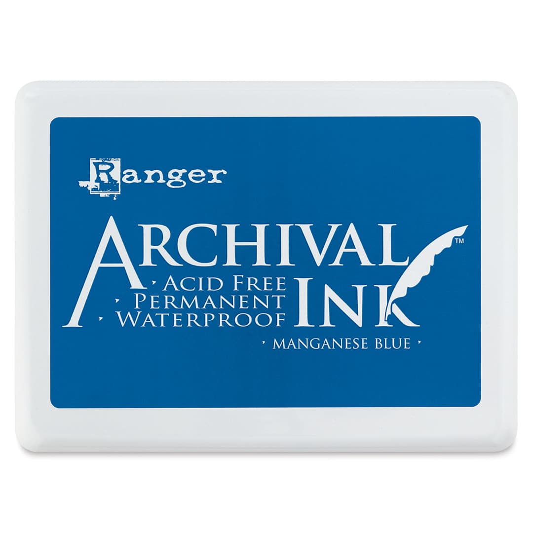 Open in modal - Ranger Archival Ink Pad - Jumbo, Manganese Blue