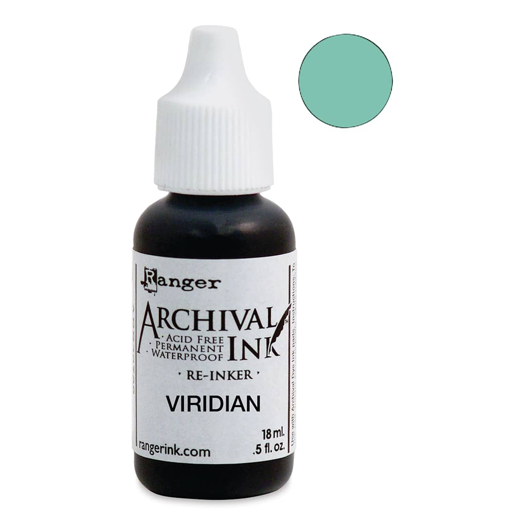 Open in modal - Ranger Archival Ink Pad Re-Inker - Viridian