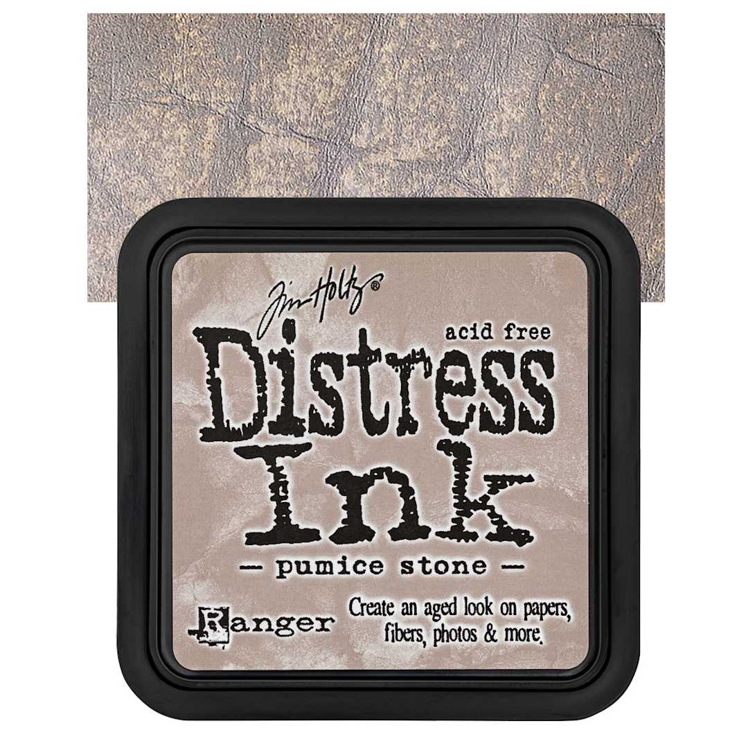 Open in modal - Ranger Distress Ink Pad - Pumice Stone pad and swatch