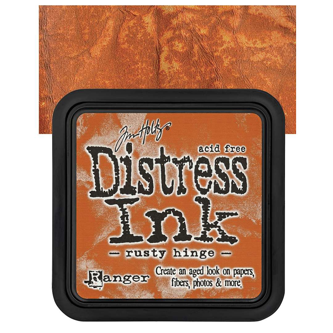 Open in modal - Ranger Distress Ink Pad - Rusty Hinge pad and swatch