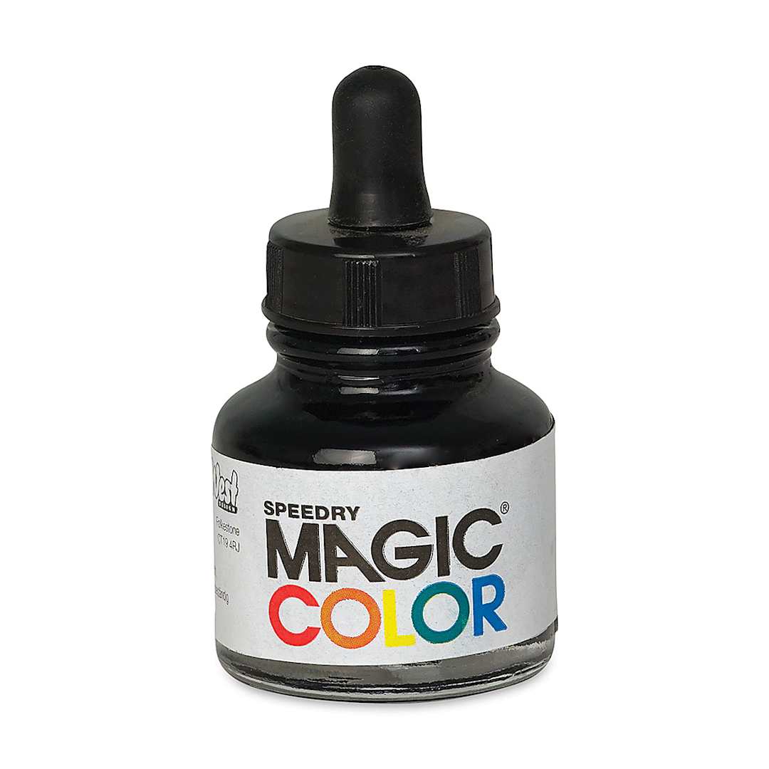 Open in modal - Magic Color Liquid Acrylic Ink - 28 ml, Quasar Black