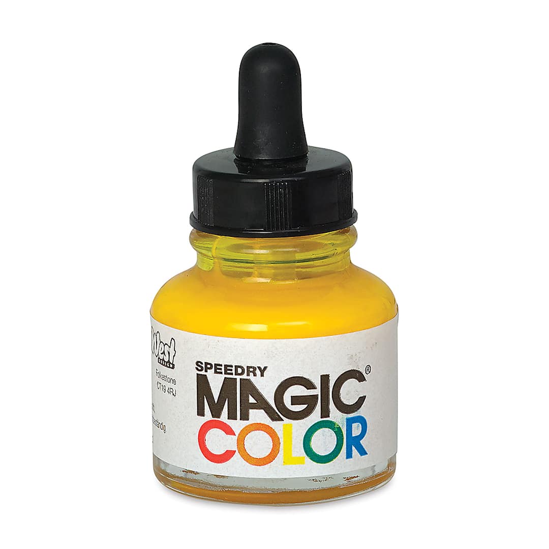 Open in modal - Magic Color Liquid Acrylic Ink - 28 ml, Process Yellow