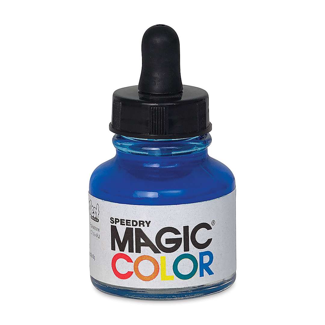 Open in modal - Magic Color Liquid Acrylic Ink - 28 ml, Lagoon Blue