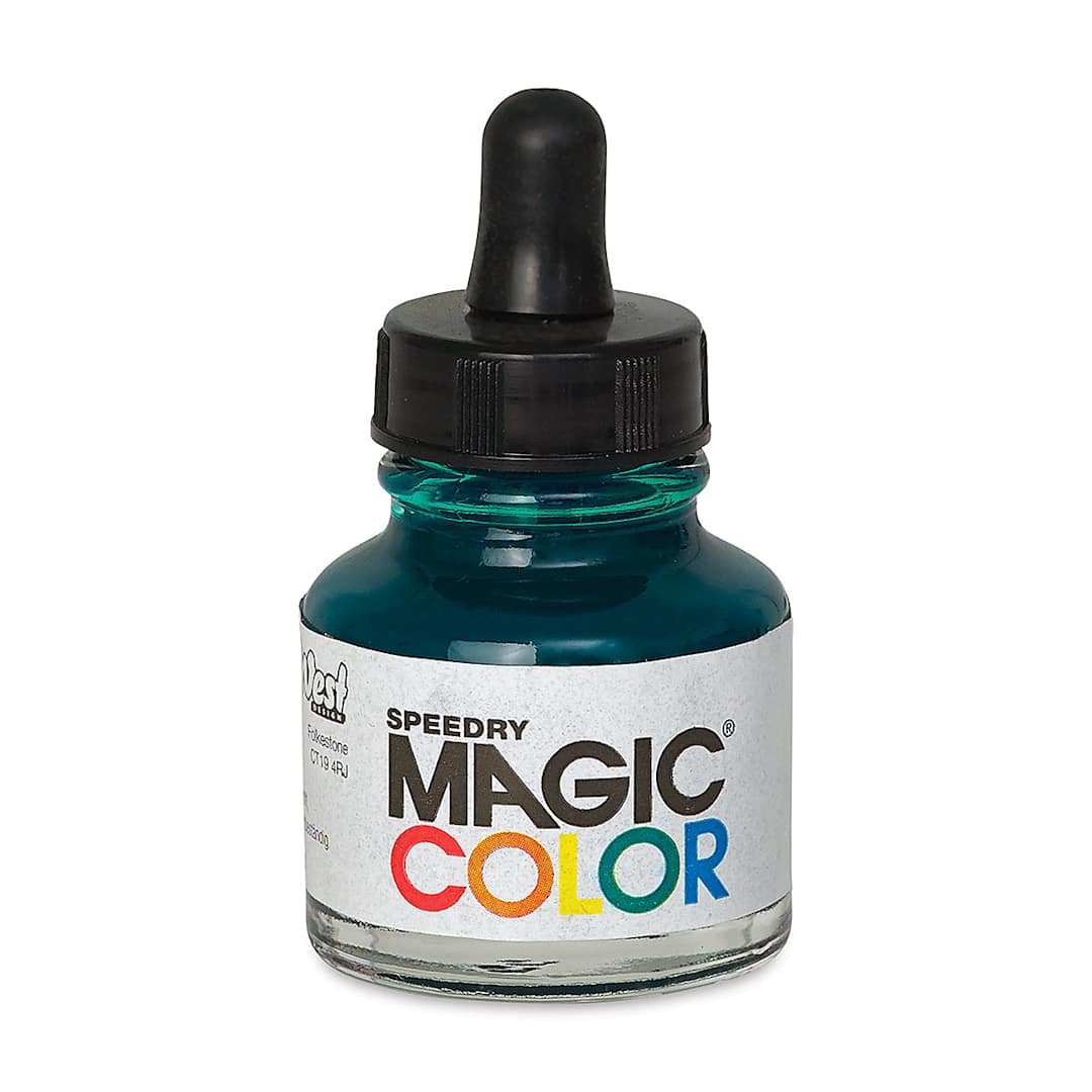 Open in modal - Magic Color Liquid Acrylic Ink - 28 ml, Gamma Green