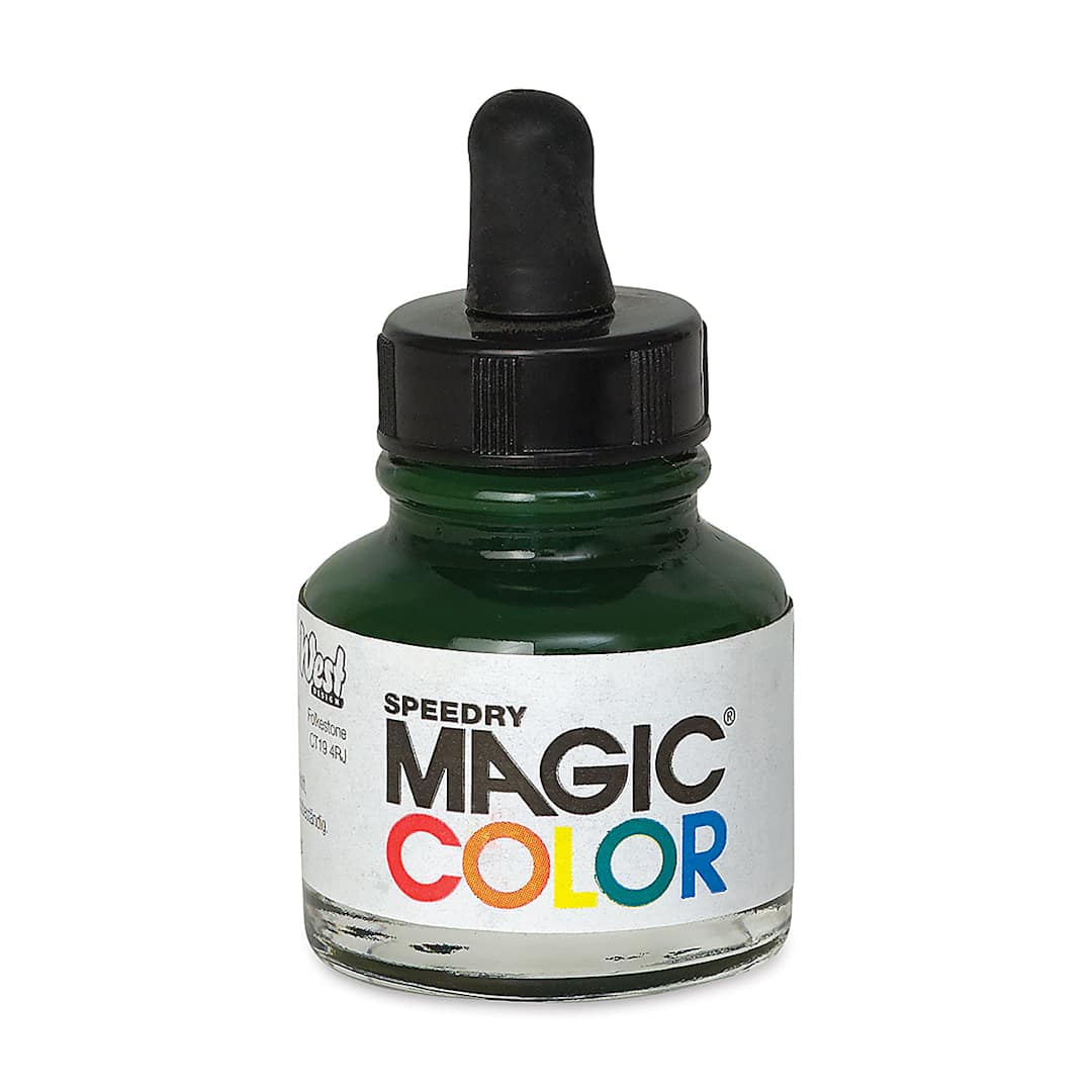 Open in modal - Magic Color Liquid Acrylic Ink - 28 ml, Grecian Olive