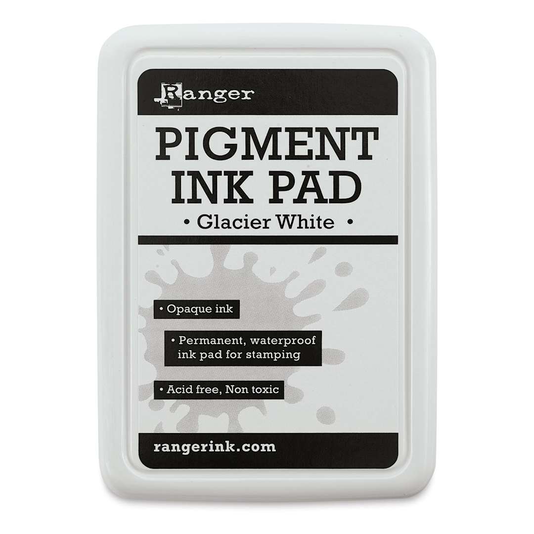 Open in modal - Ranger Pigment Ink Pad - Front of Glacier White package