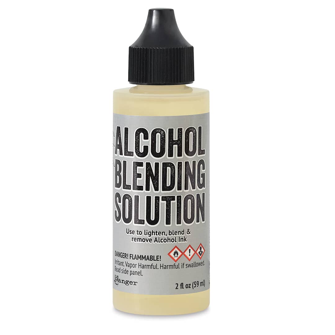 Open in modal - Ranger Tim Holtz Alcohol Blending Solution - Front of 2 oz bottle