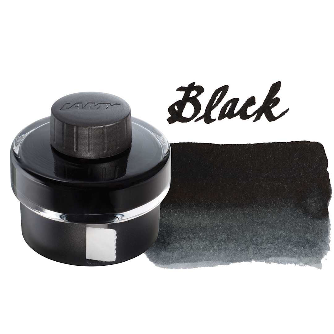 Open in modal - Lamy T52 Ink - Black, swatch and bottle