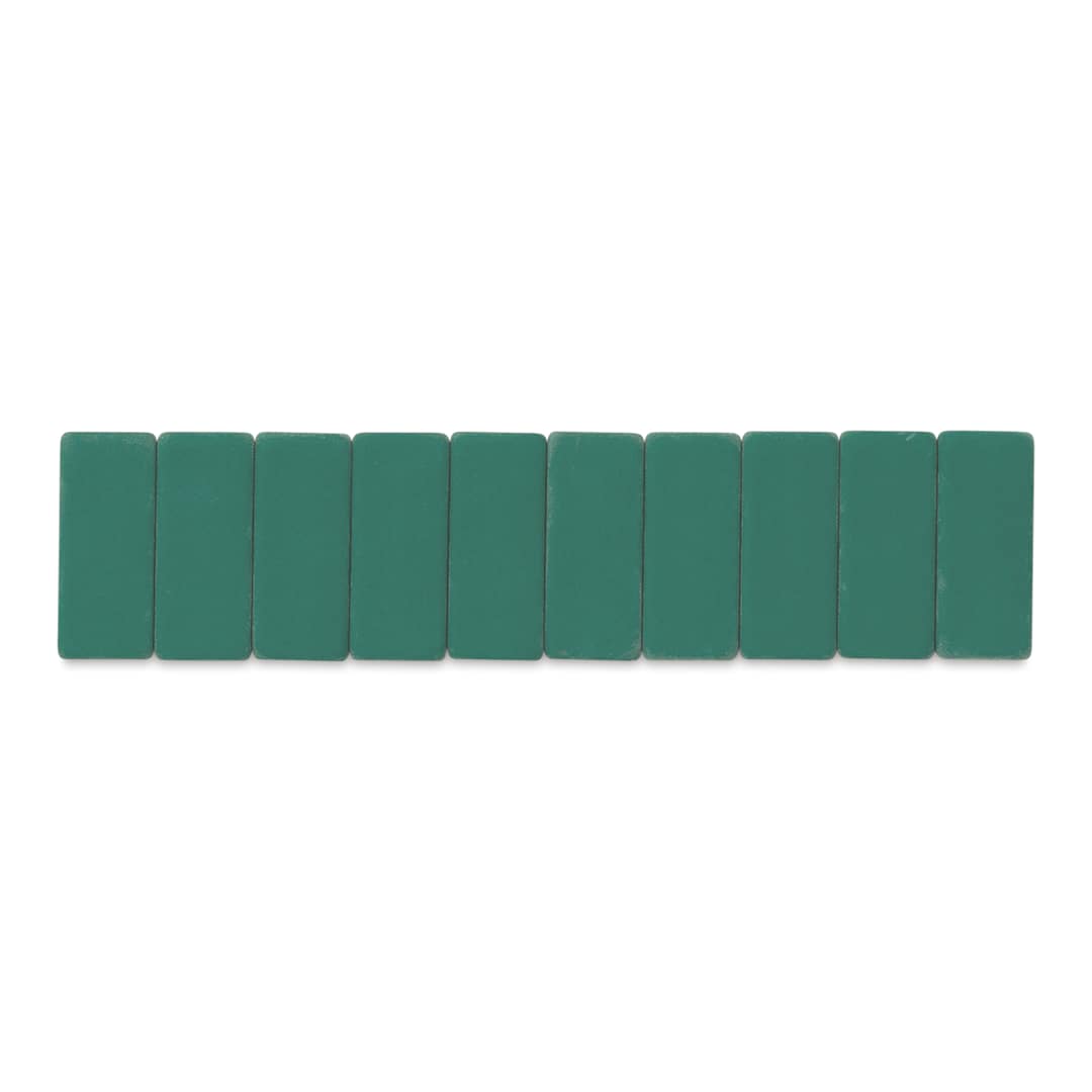 Open in modal - Blackwing Pencil Replacement Erasers - Teal, Pkg of 10