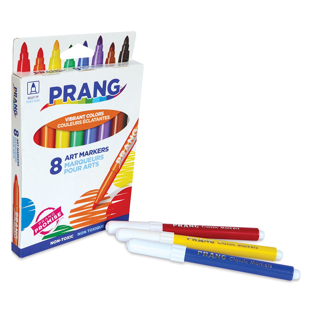 Open in modal - Prang Classic Art Markers - Assorted Colors, Set of 8