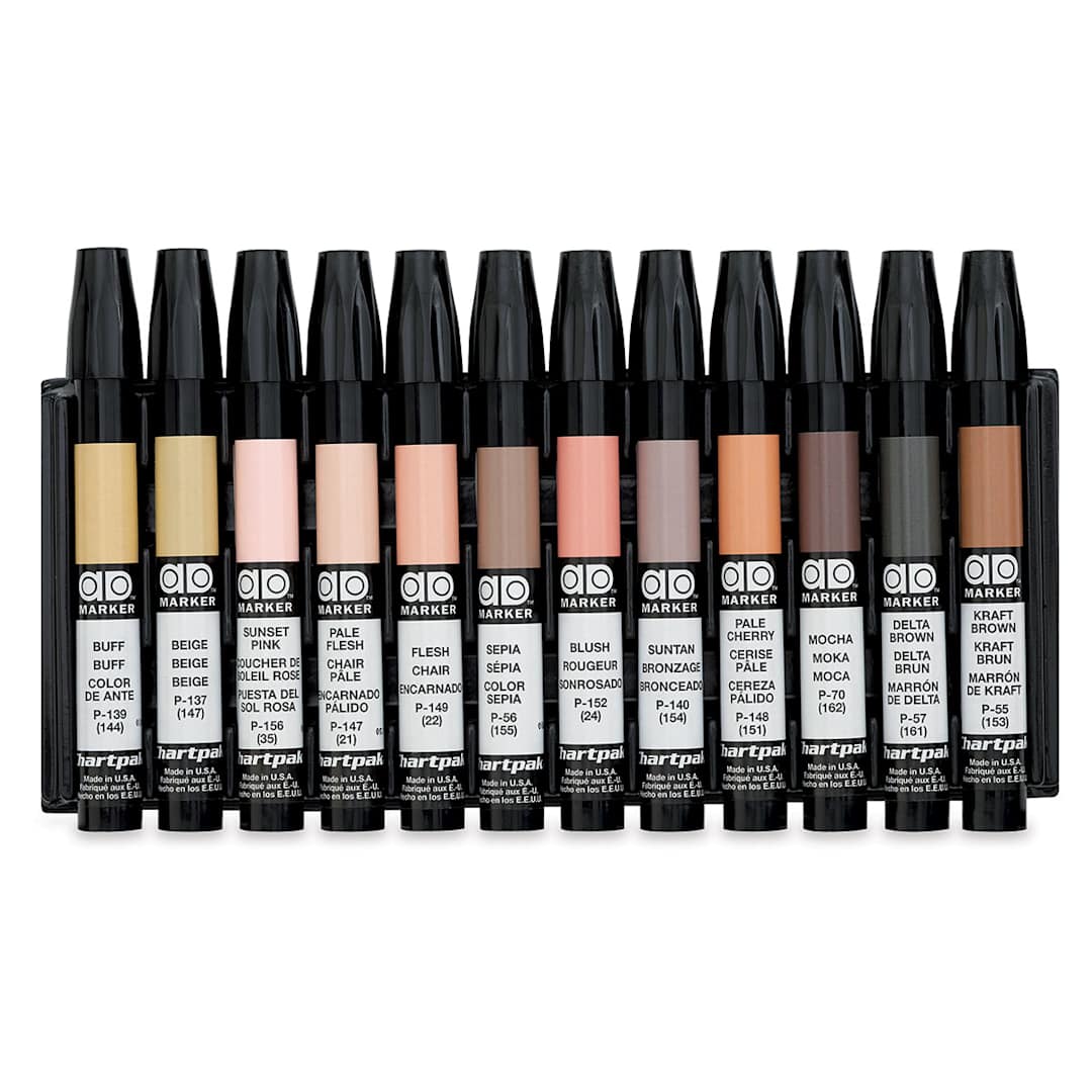 Open in modal - Chartpak Ad Markers - Portrait, Set of 12