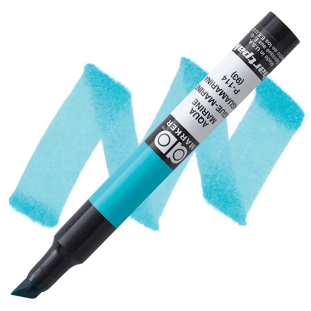 Open in modal - Chartpak Ad Marker - Aquamarine marker and swatch