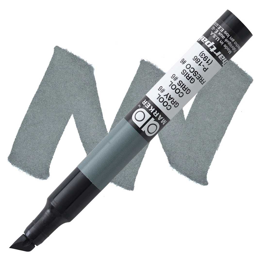 Open in modal - Chartpak Ad Marker - Cool Gray 6 marker and swatch