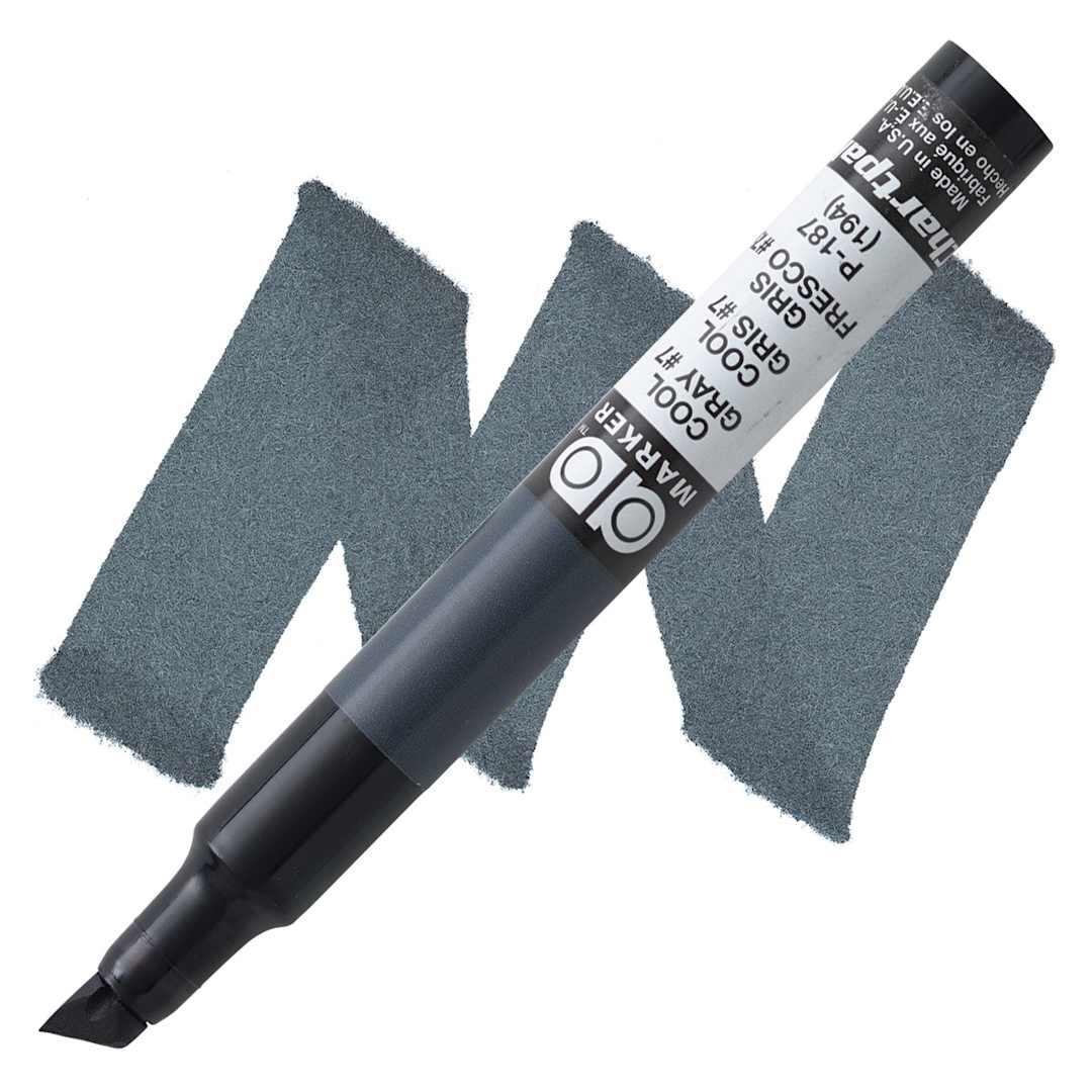 Open in modal - Chartpak Ad Marker - Cool Gray 7 marker and swatch