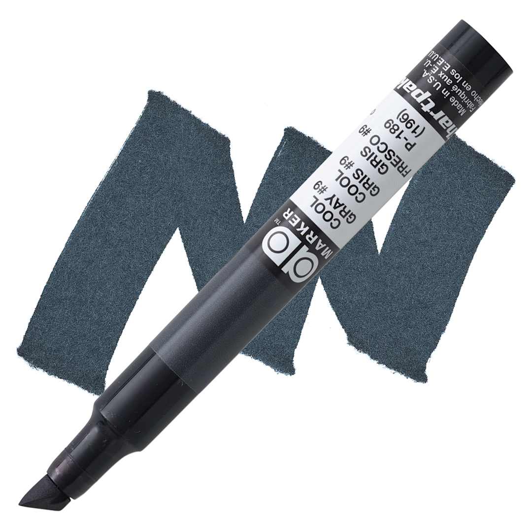 Open in modal - Chartpak Ad Marker - Cool Gray 9 marker and swatch