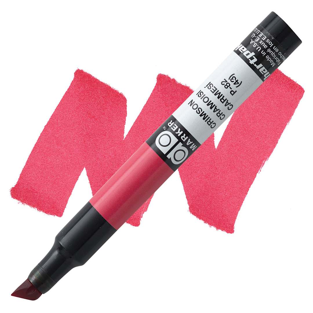 Open in modal - Chartpak Ad Marker - Crimson marker and swatch