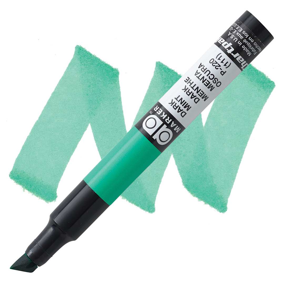 Open in modal - Chartpak Ad Marker - Dark Mint marker and swatch
