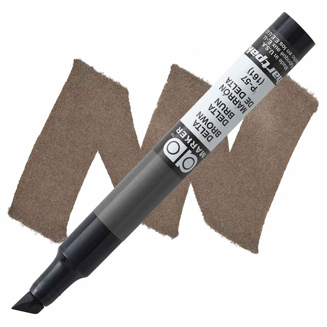 Open in modal - Chartpak Ad Marker - Delta Brown marker and swatch