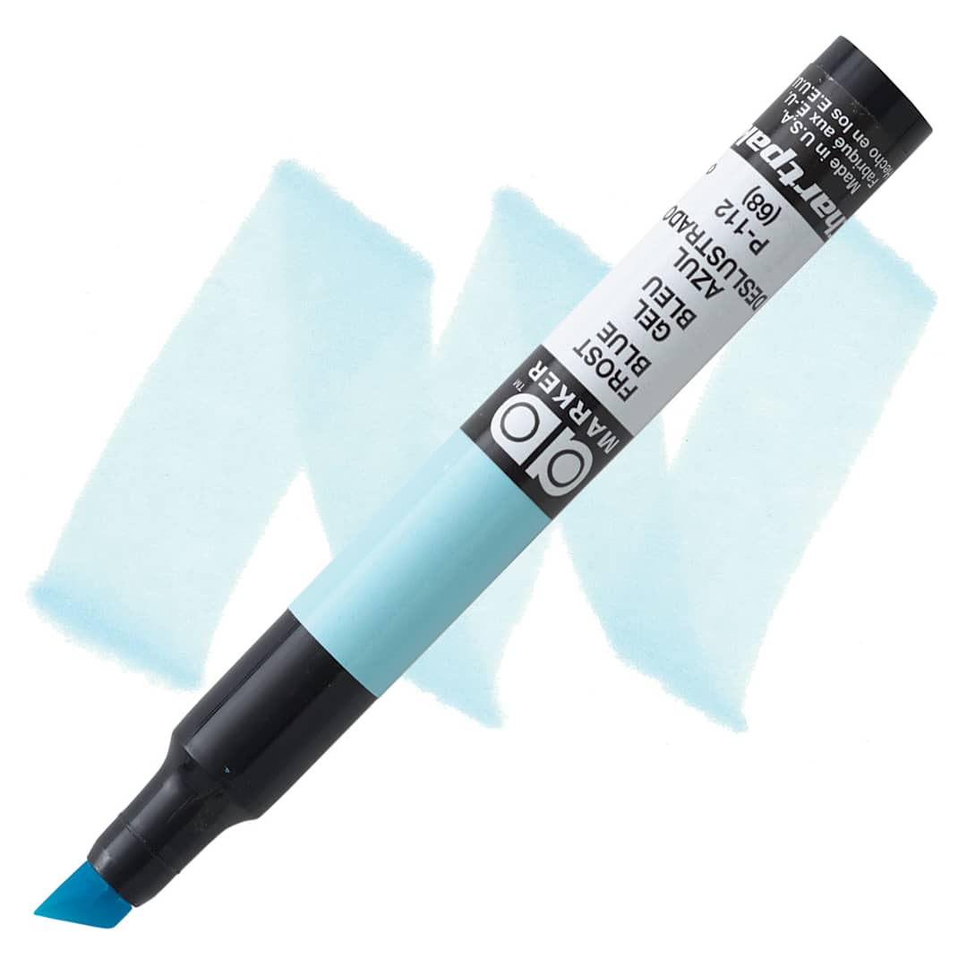 Open in modal - Chartpak Ad Marker - Frost Blue marker and swatch