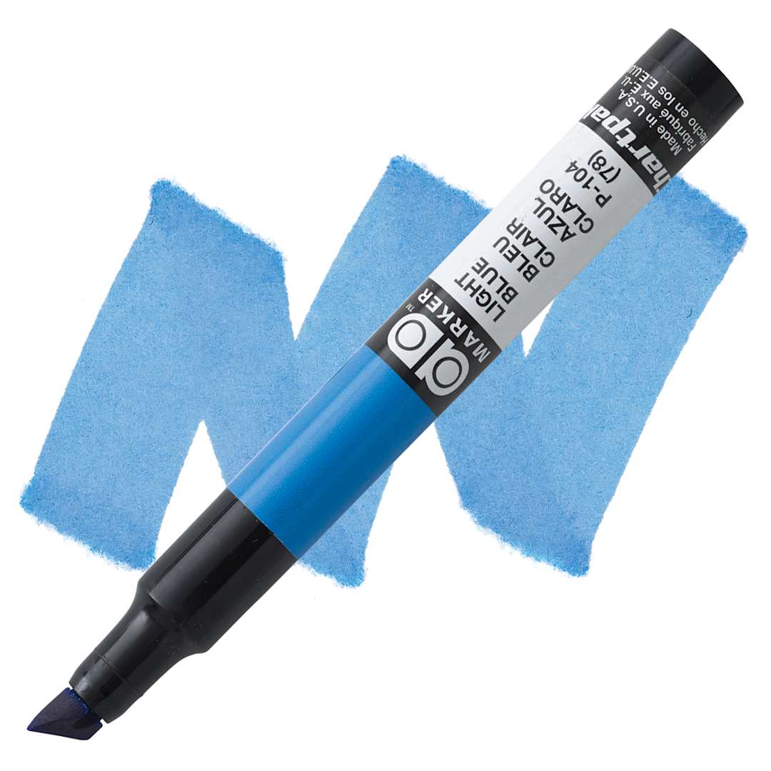 Open in modal - Chartpak Ad Marker - Light Blue marker and swatch