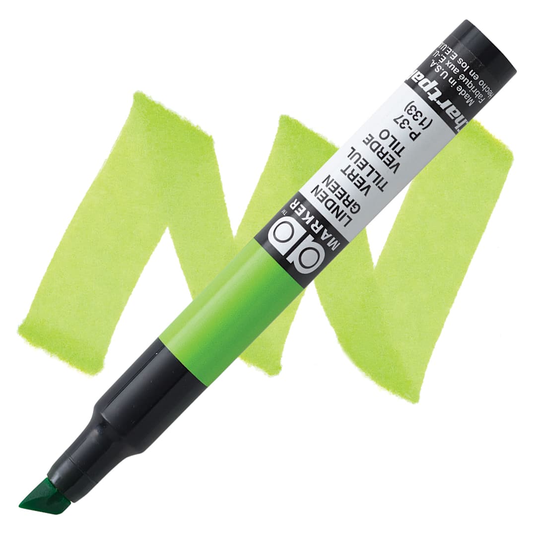 Open in modal - Chartpak Ad Marker - Linden Green marker and swatch