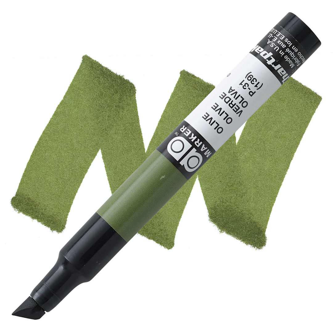Open in modal - Chartpak Ad Marker - Olive marker and swatch