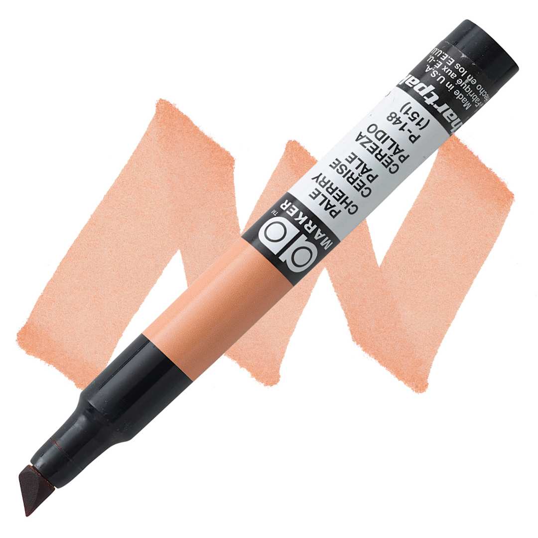 Open in modal - Chartpak Ad Marker - Pale Cherry marker and swatch