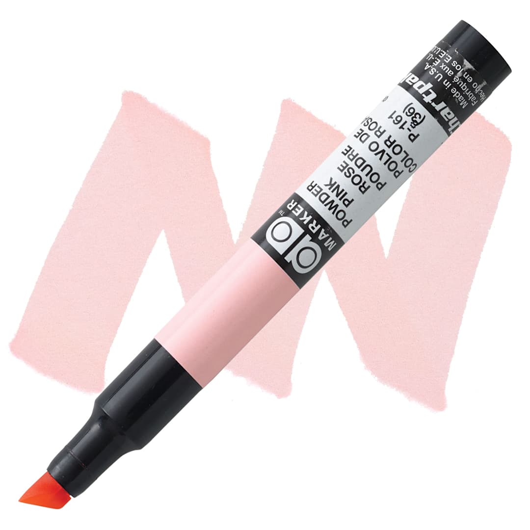 Open in modal - Chartpak Ad Marker - Powder Pink marker and swatch