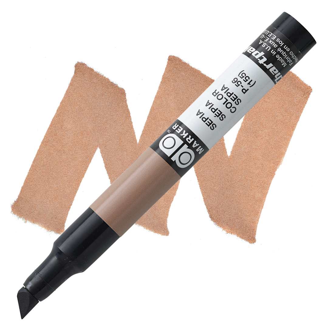 Open in modal - Chartpak Ad Marker - Sepia marker and swatch