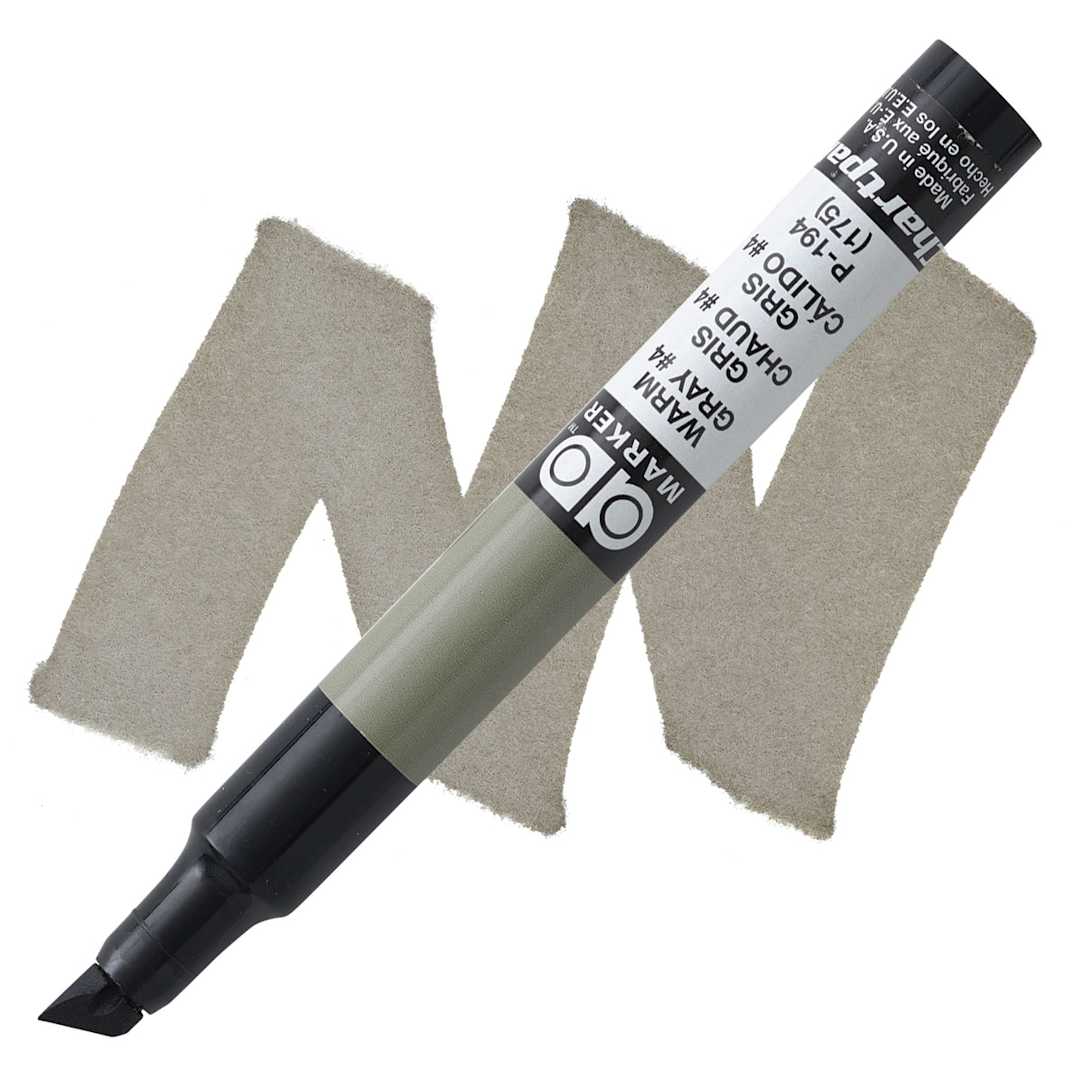 Open in modal - Chartpak Ad Marker - Warm Gray 4 marker and swatch