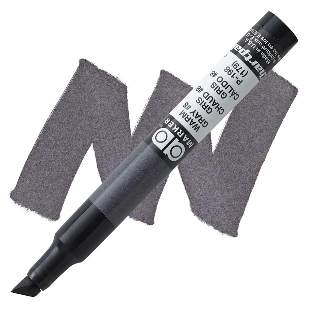 Open in modal - Chartpak Ad Marker - Warm Gray 8 marker and swatch