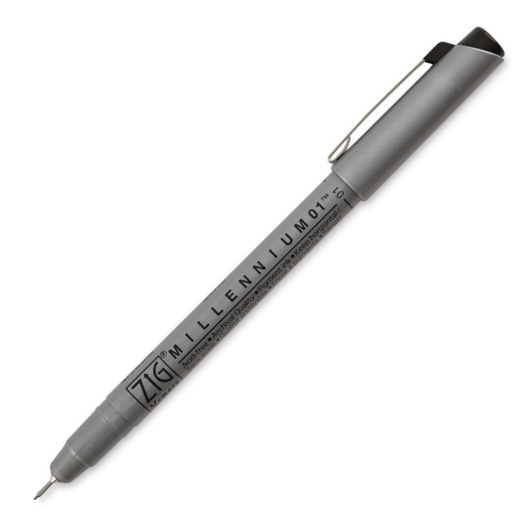Open in modal - Kuretake Zig Millennium Fineliner Pen - Black