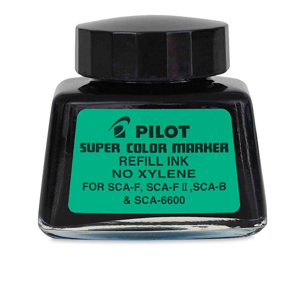 Open in modal - Pilot Super Color Marker Refill - Front of bottle of Refill Ink
