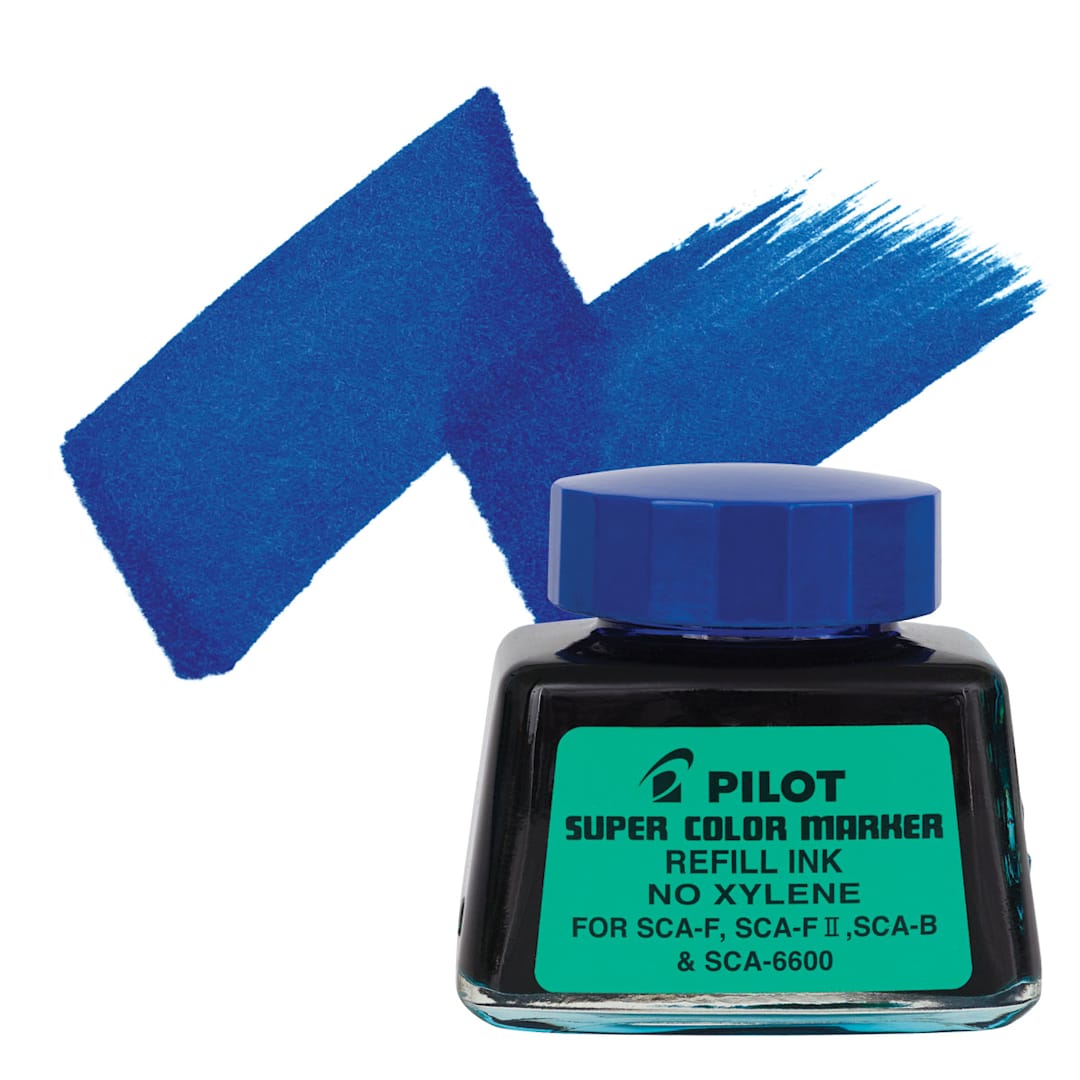 Open in modal - Pilot Super Color Refill - Blue and swatch