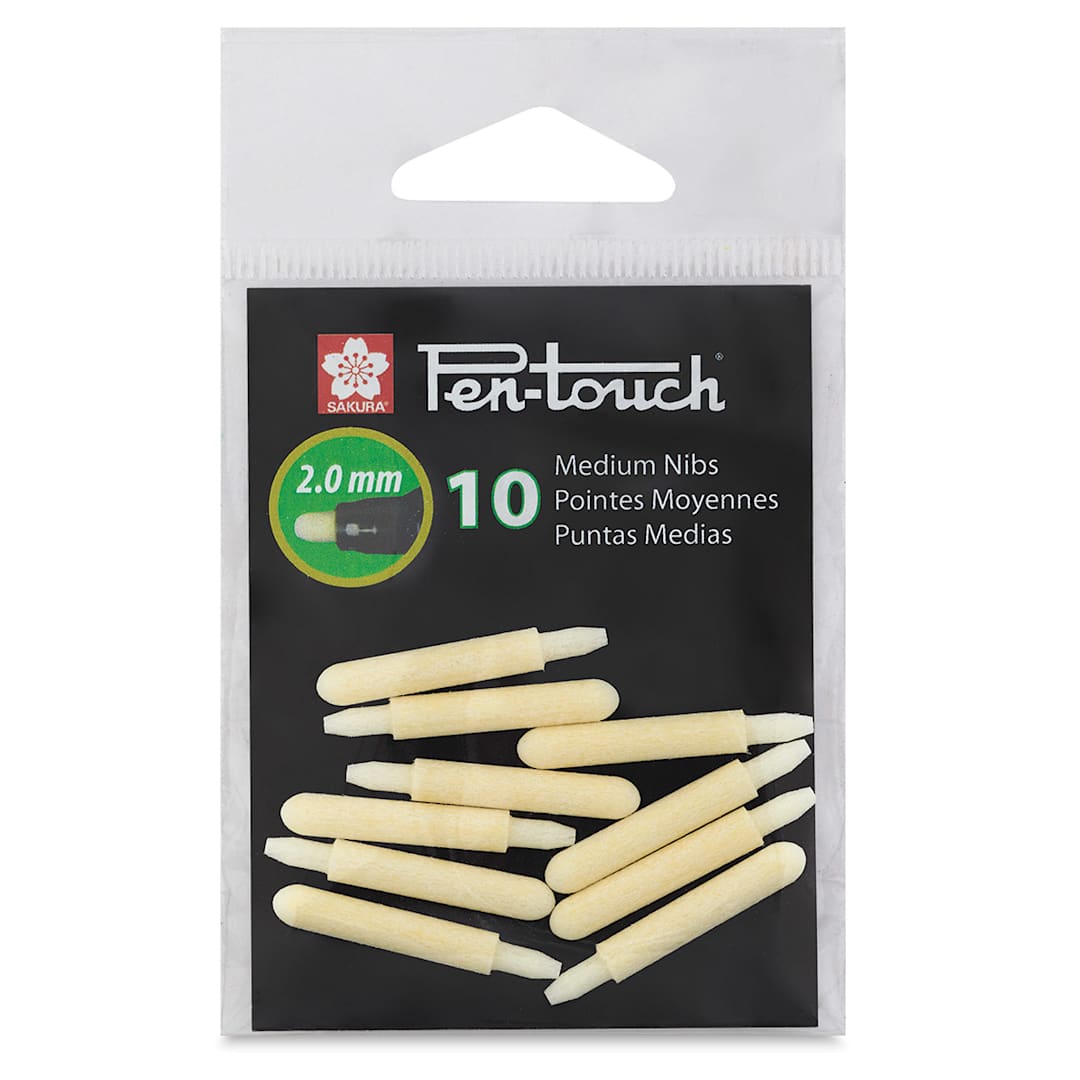 Open in modal - Sakura Pen-Touch Paint Marker Replacement Tips - Medium, package of 10