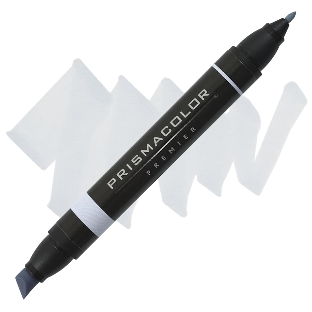 Open in modal - Prismacolor Premier Dual-Ended Art Marker - Cool Grey 20% (marker and swatch)