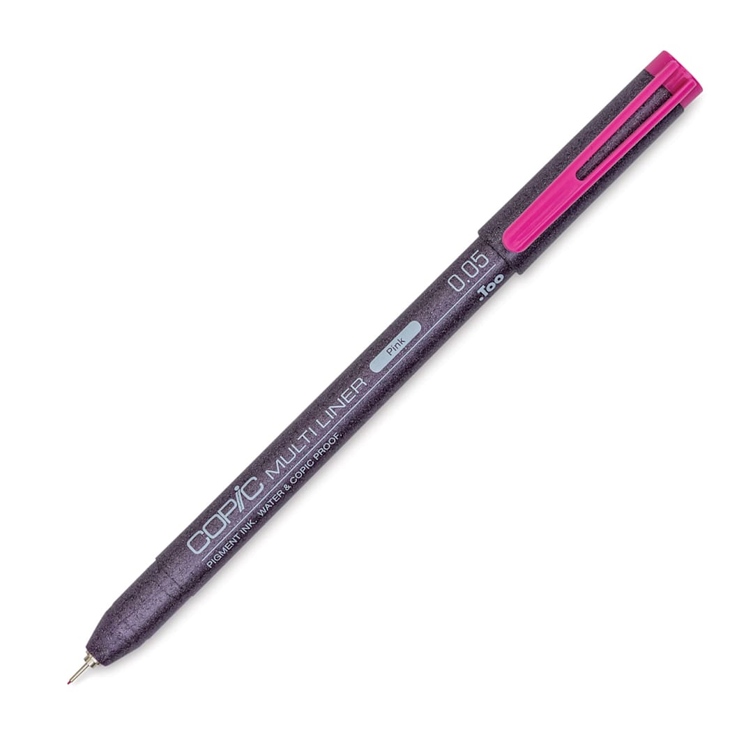 Open in modal - Copic Multiliner Pen Set - Pink, 0.05 mm