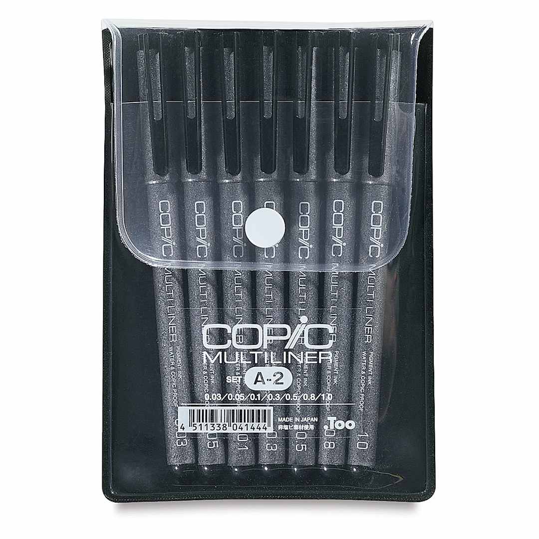 Open in modal - Set of 7 Pens, Set A-2