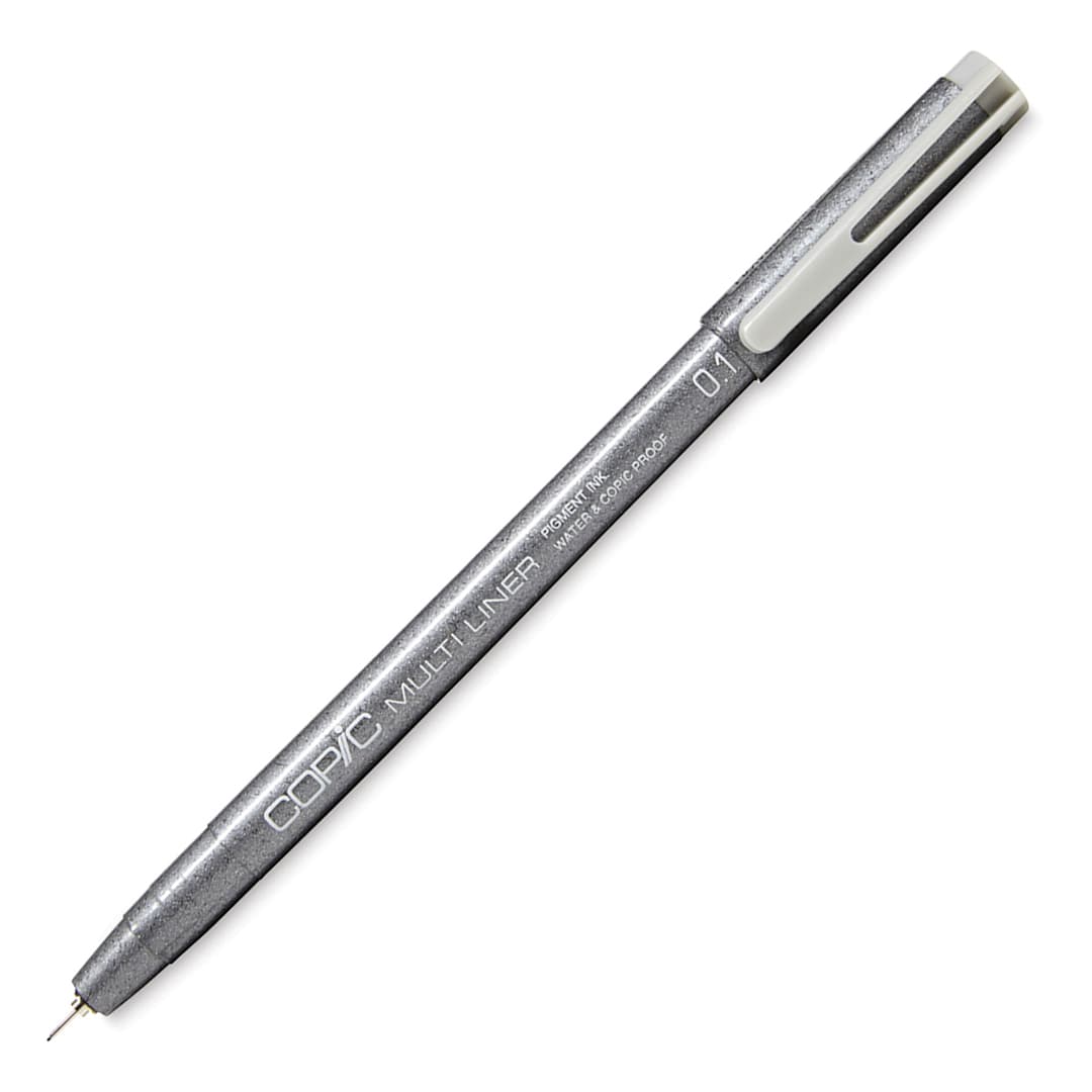 Open in modal - Copic Multiliner Pen - 0.1 mm Tip, Gray