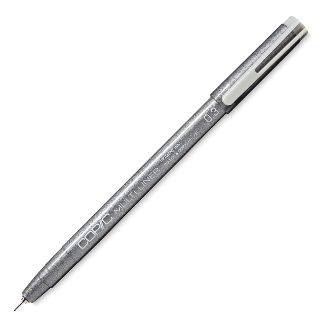 Open in modal - Copic Multiliner Pen - 0.3 mm Tip, Gray