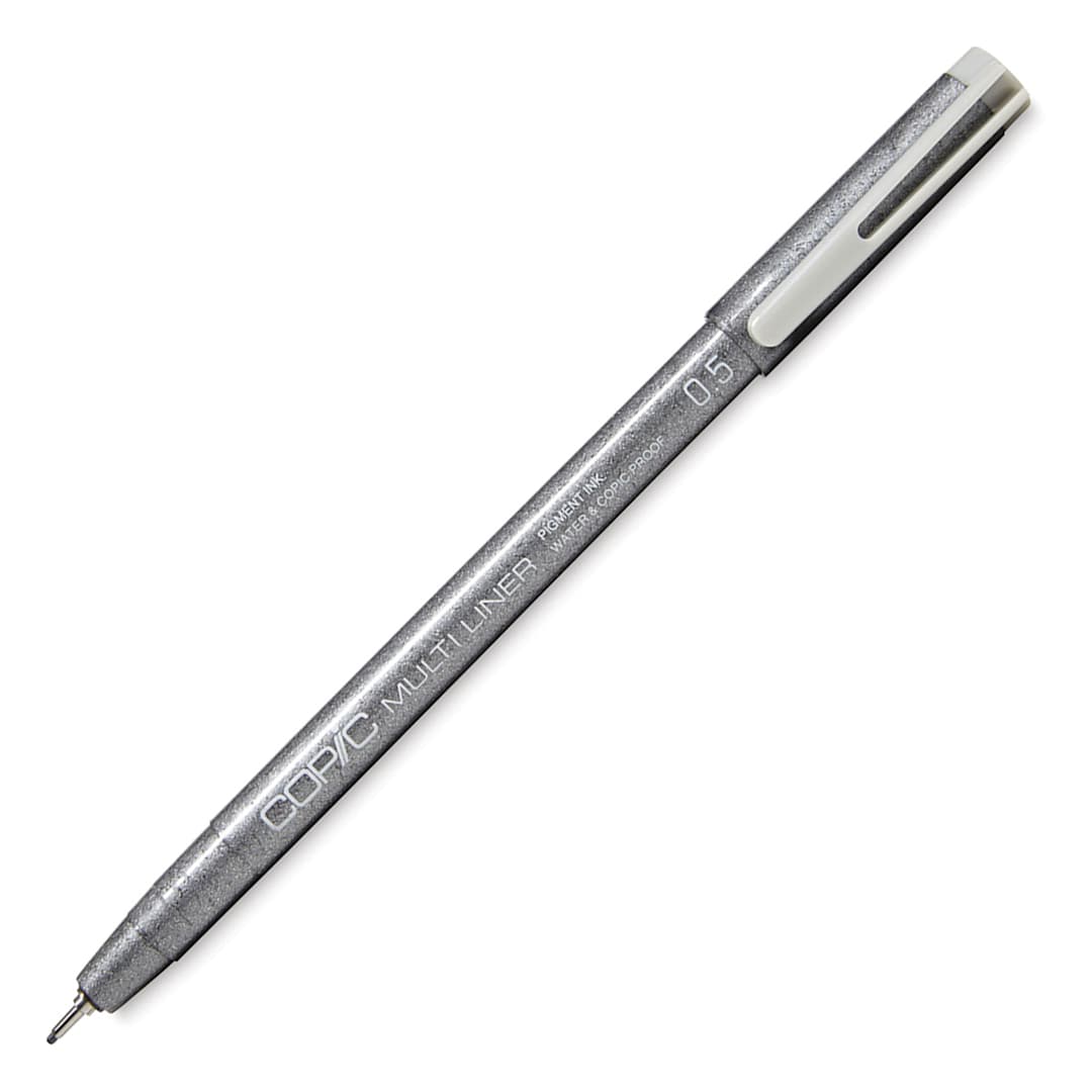 Open in modal - Copic Multiliner Pen - 0.5 mm Tip, Gray