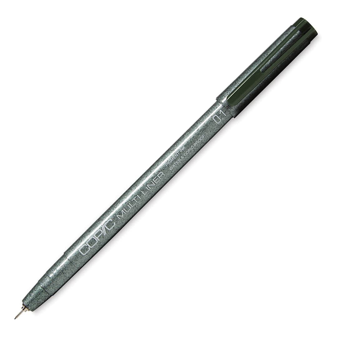 Open in modal - Copic Multiliner Pen - 0.1 mm Tip, Olive