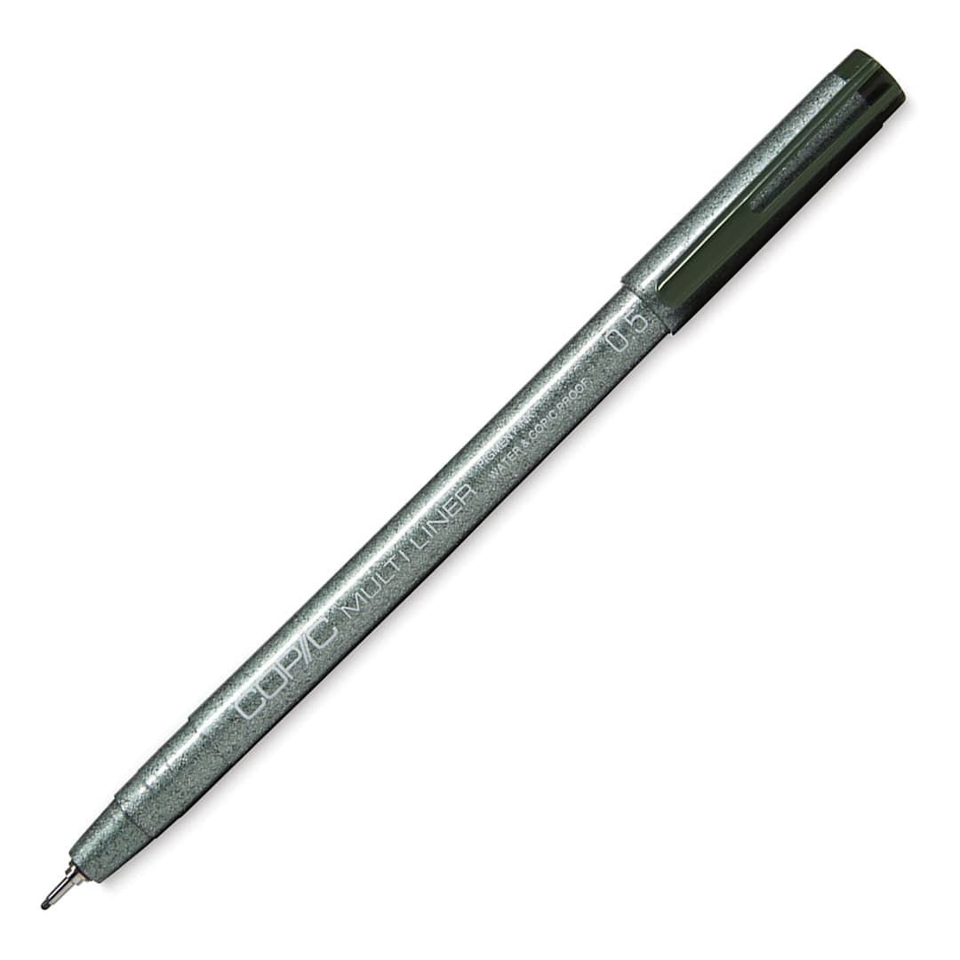 Open in modal - Copic Multiliner Pen - 0.5 mm Tip, Olive